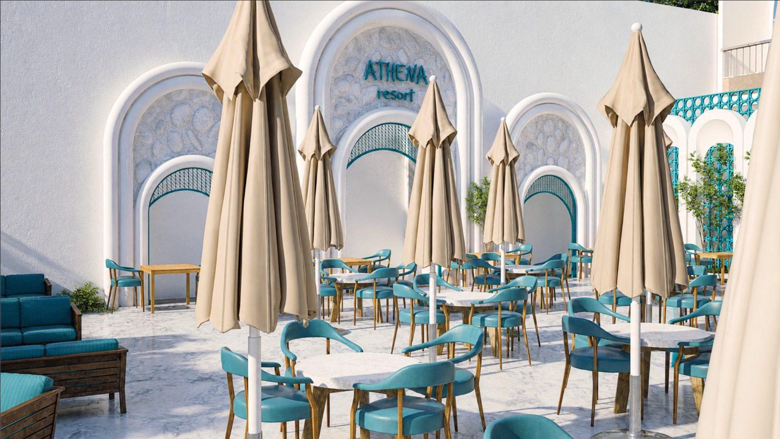Photo 21 of First-Floor Studio with Pool & Sea View | 28 m² | Athena Beach Resort, Al Ahyaa, Hurghada
