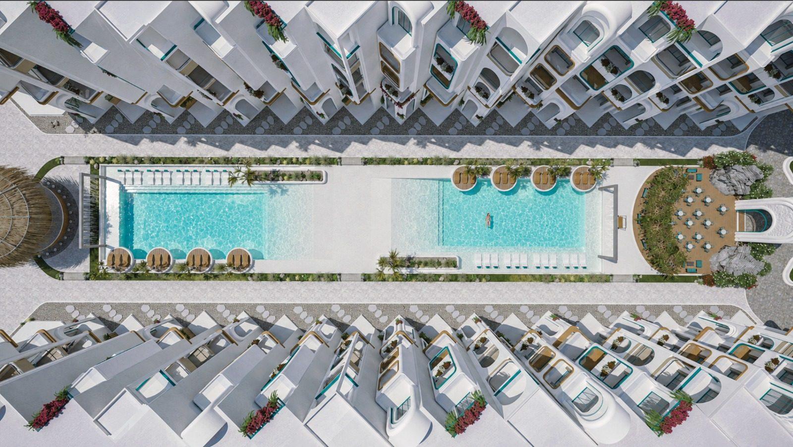Photo 17 of Pool-Level Studio with Pool & Sea View | 45 m² | Athena Beach Resort, Al Ahyaa, Hurghada