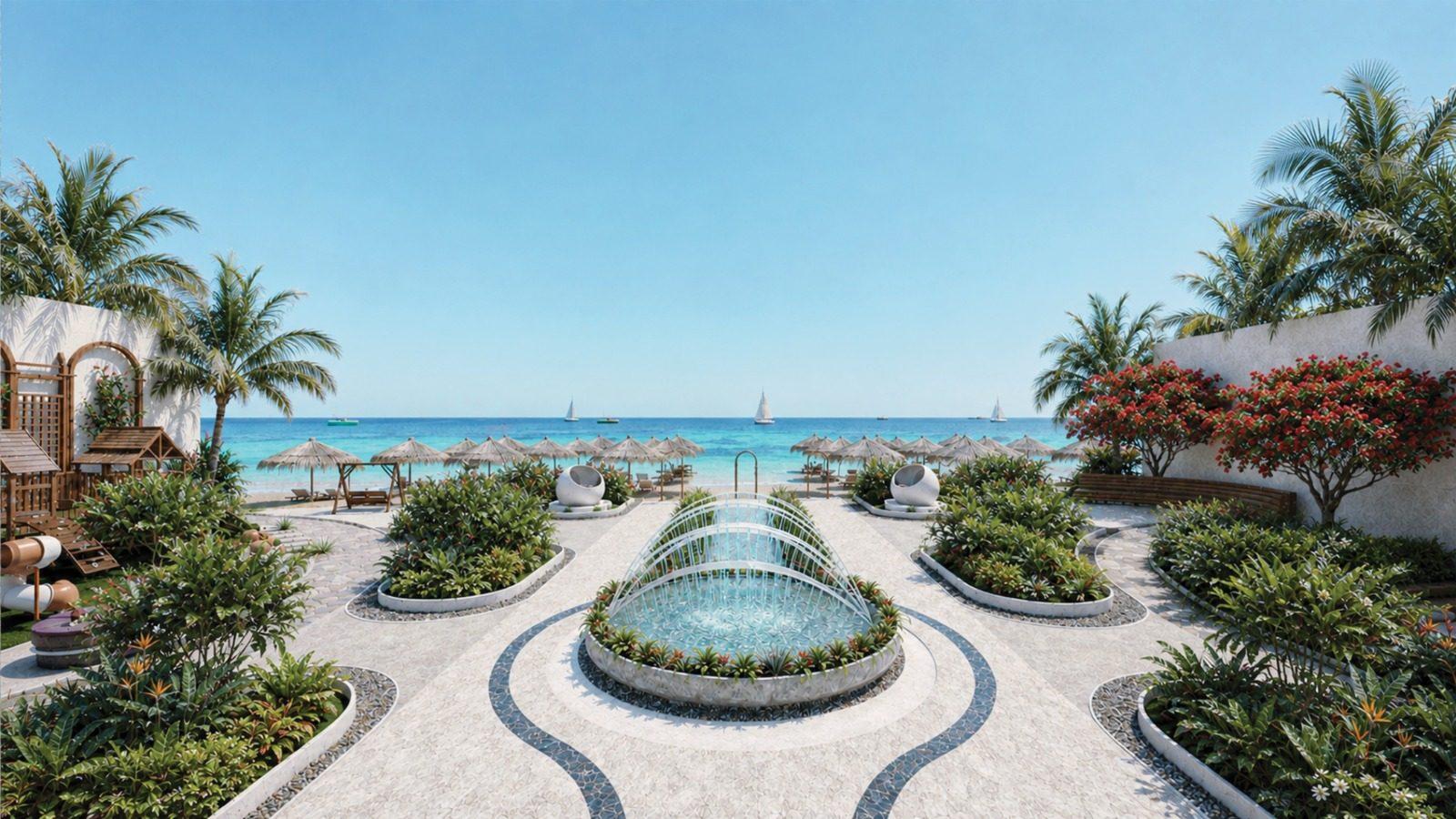 Photo 24 of Pool-Level Studio with Pool & Sea View | 45 m² | Athena Beach Resort, Al Ahyaa, Hurghada