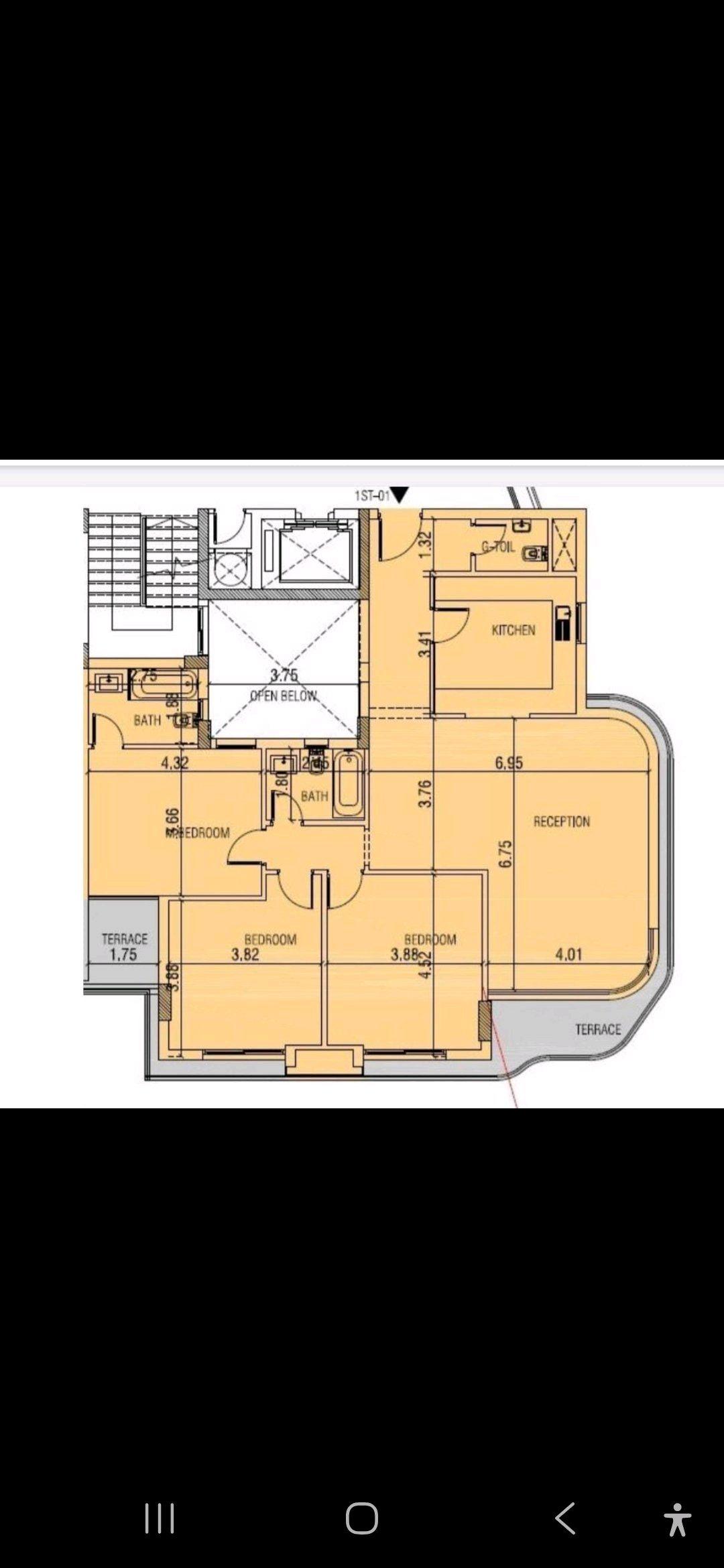 Photo 11 of 3-Bedroom Apartment for Sale, Bloomfields - Mostakbal City