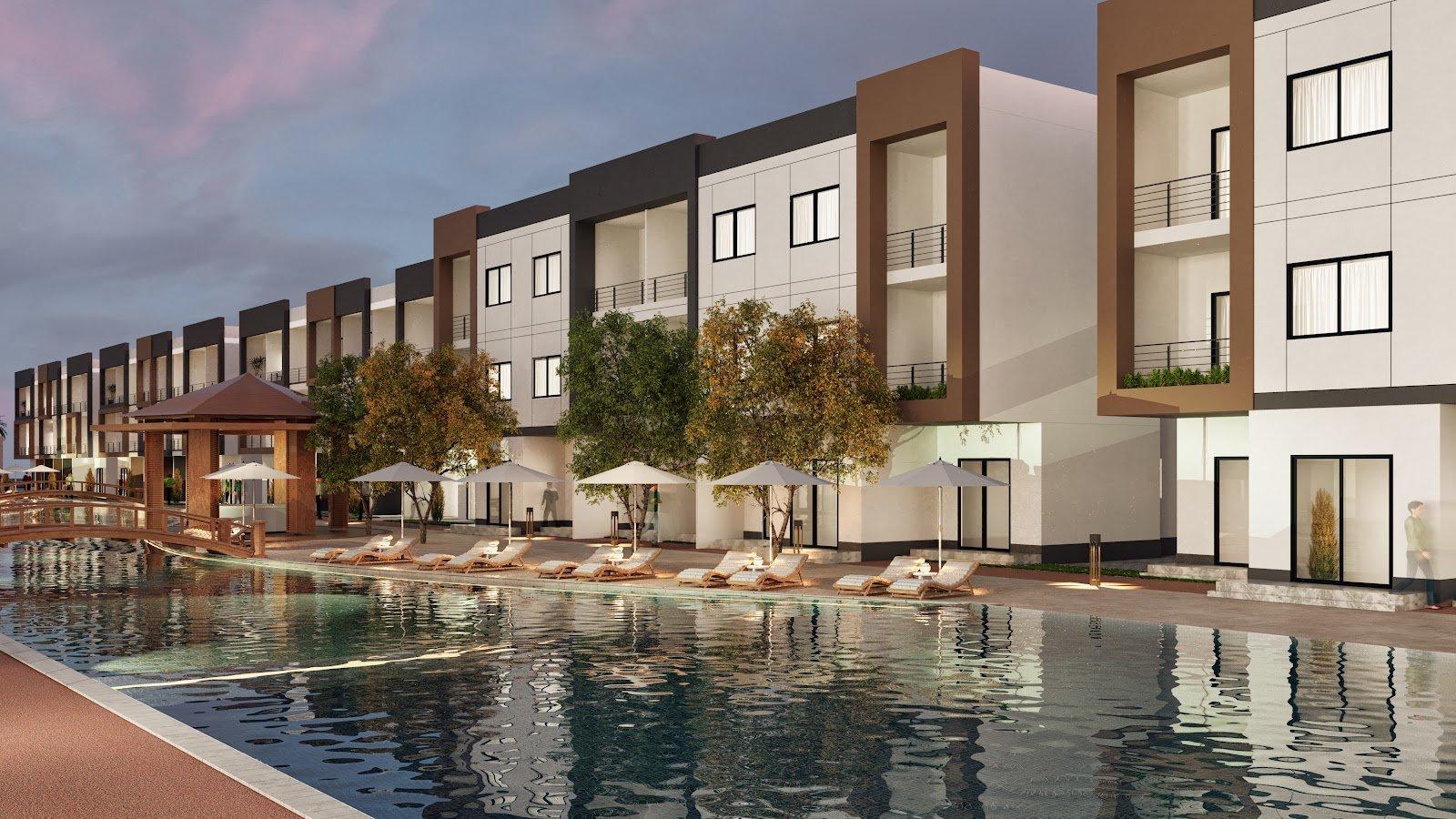 Photo 3 of 86 m² Corner Apartment with Pool View in Venecia Red Sea, Hurghada