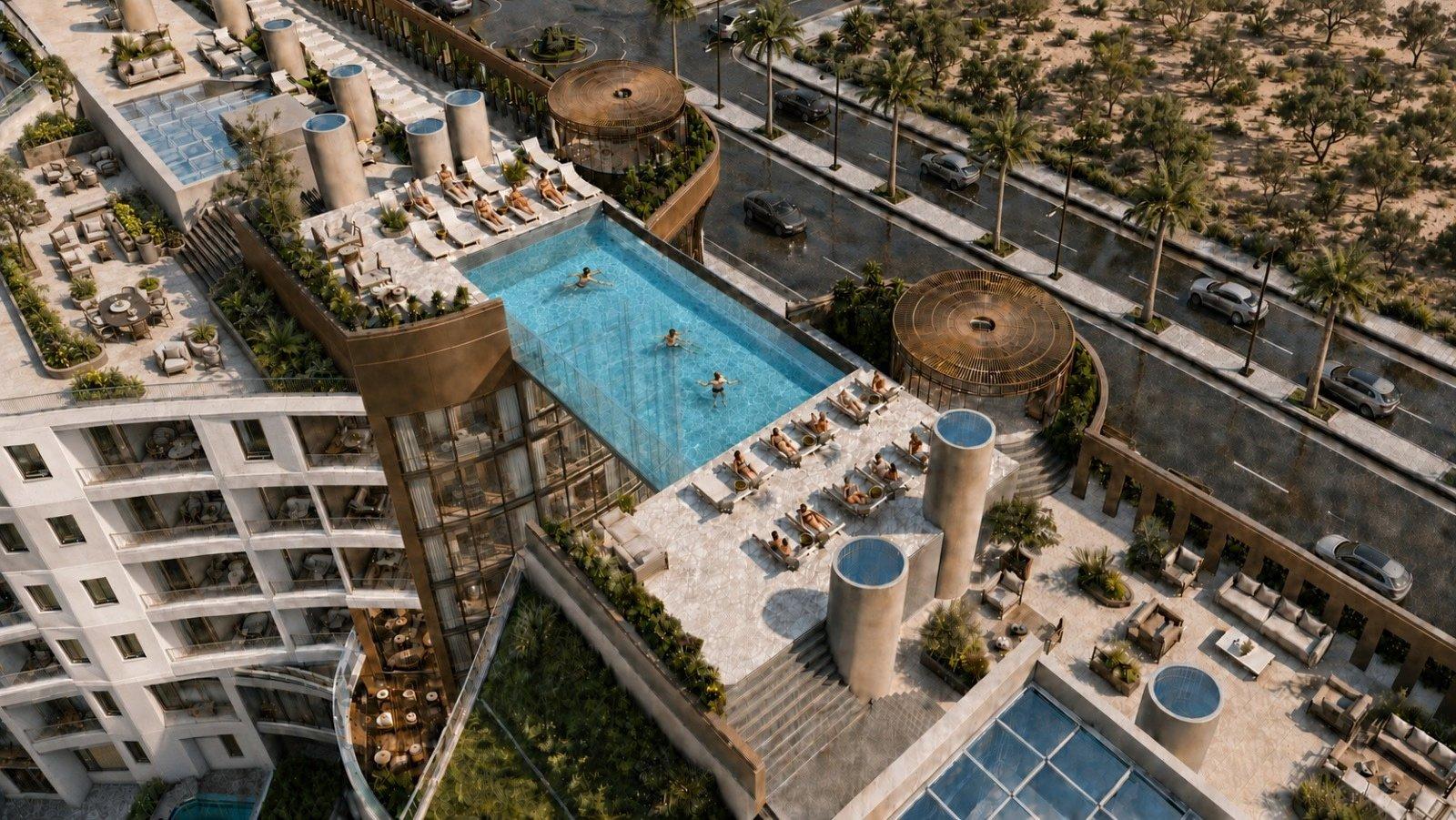 Photo 9 of 106 m² 2-Bedroom Apartment, Panoramic Sea View, Marvento Resort, Hurghada
