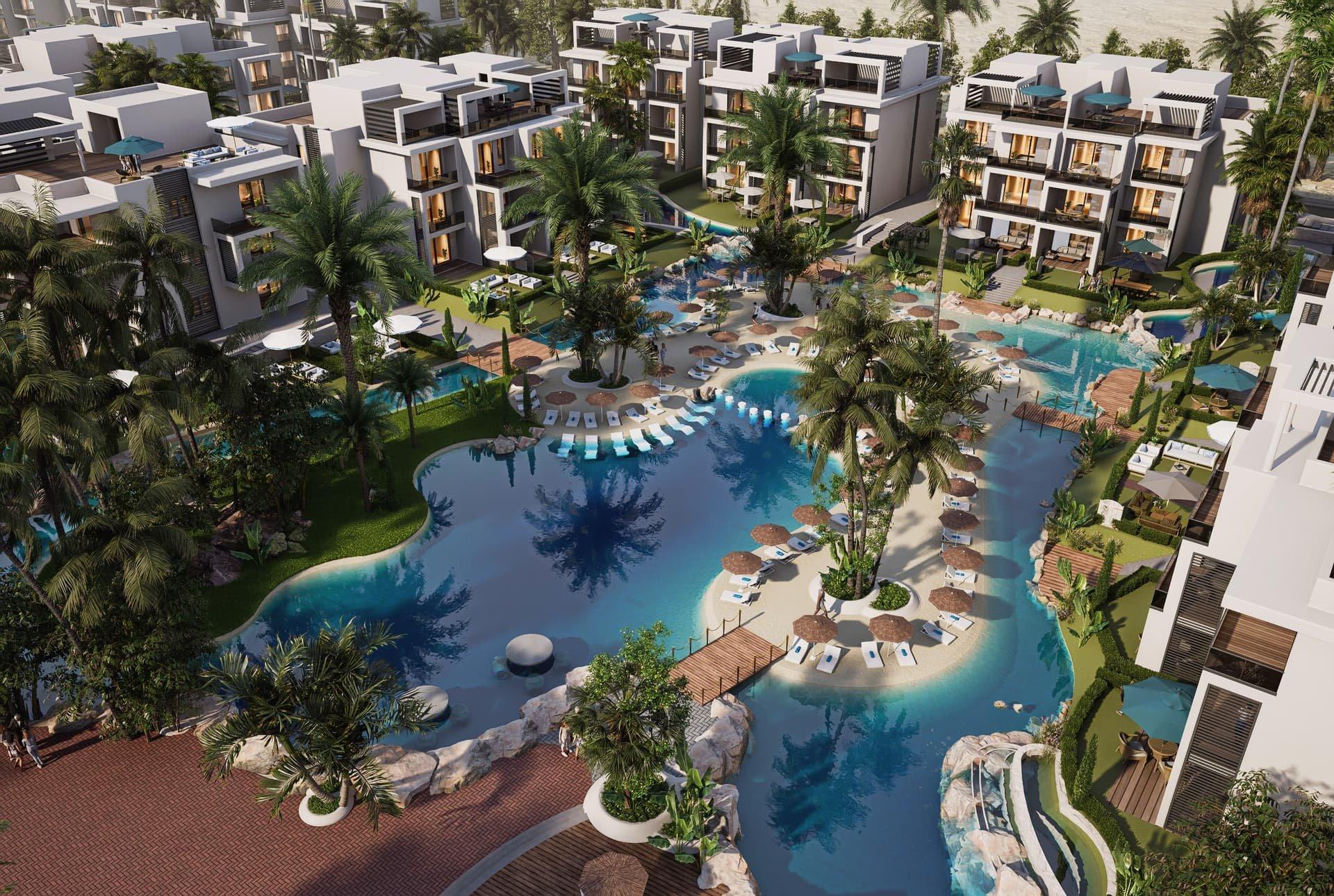 Photo 8 of 2-Bedroom Ground-Floor Apartment, 105 m² + 33 m² Garden – ONE7 Residence, Hurghada