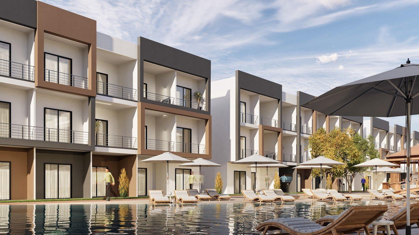 Photo 8 of 86 m² Corner Apartment with Villas View in Venecia Red Sea, Hurghada