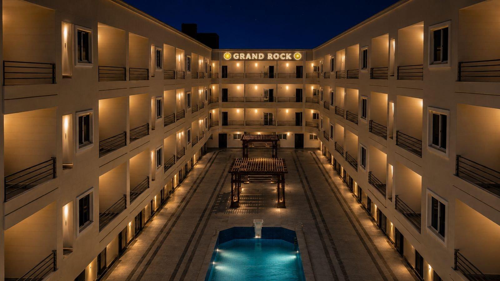 Photo 6 of 66 m² Top-Floor 1-Bedroom Apartment, Pool & Mamsha View – Grand Rock, El Mamsha, Hurghada