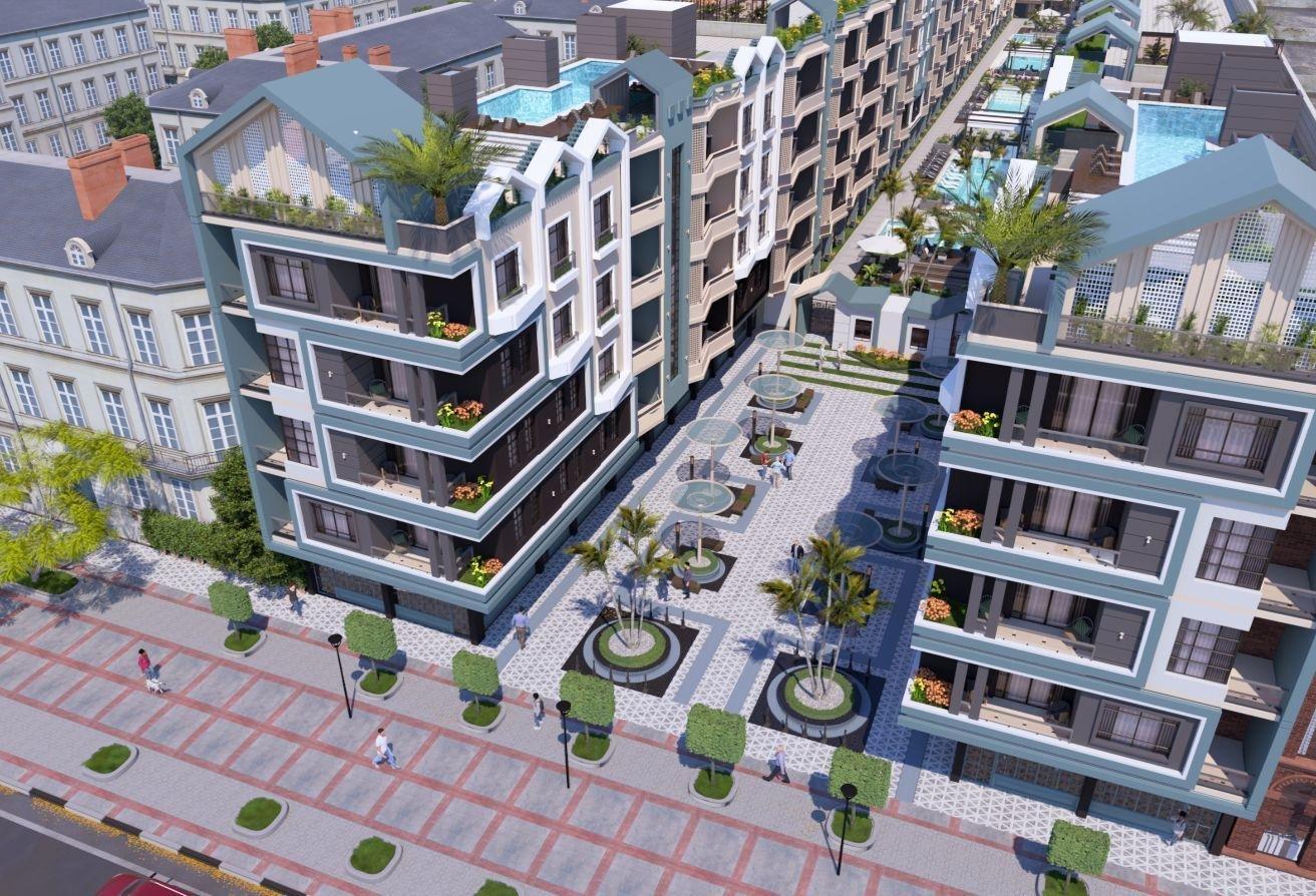 Photo 7 of Top-Floor 66 m² 1-Bedroom Apartment with Pool View in Hurghada Heights, Hurghada