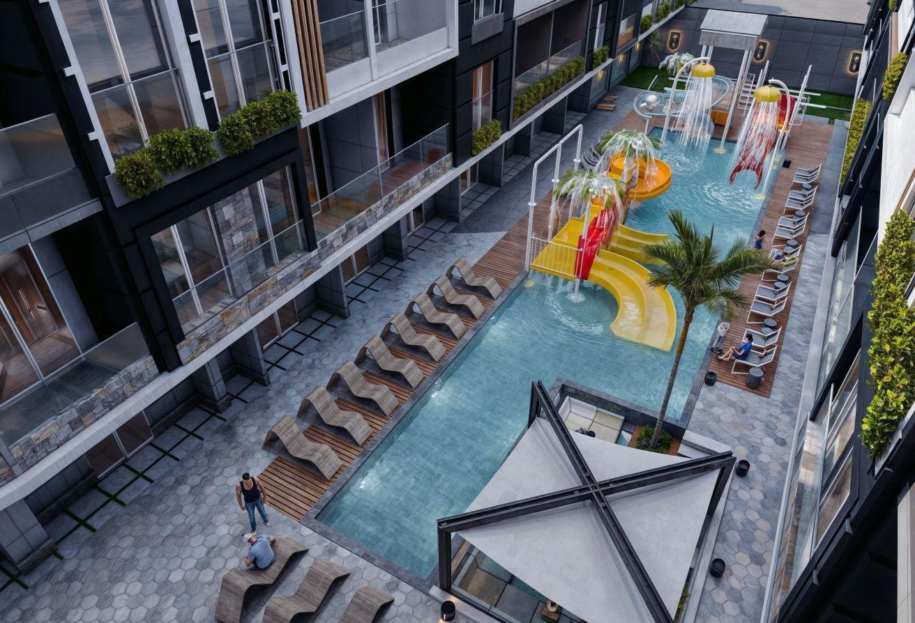 Photo 7 of 99 m² 2-Bedroom Apartment with Pool View in Mark Resort, Hurghada