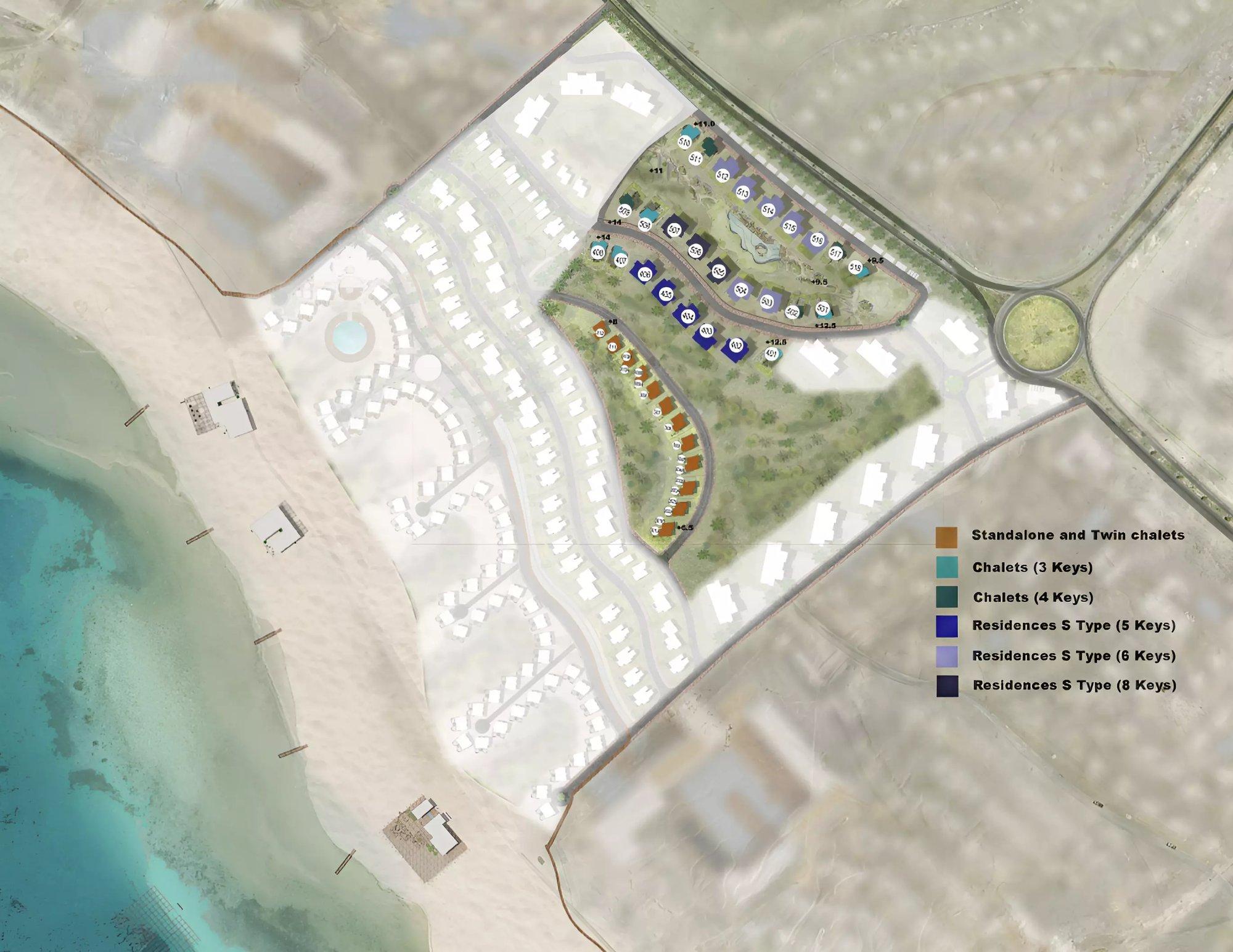 Photo 15 of 119 m² 2-Bedroom Second-Floor Apartment (Type S) with 12 m² Terrace in Blanca, Soma Bay