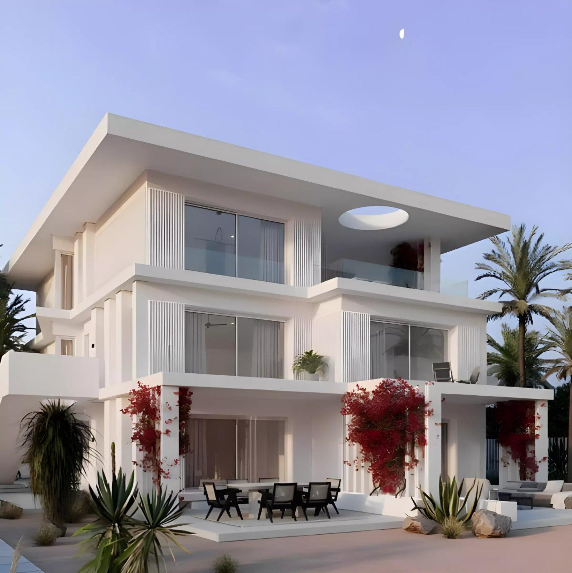 Photo 10 of 83 m² 1-Bedroom First-Floor Chalet in Blanca Gardens Collection, Soma Bay