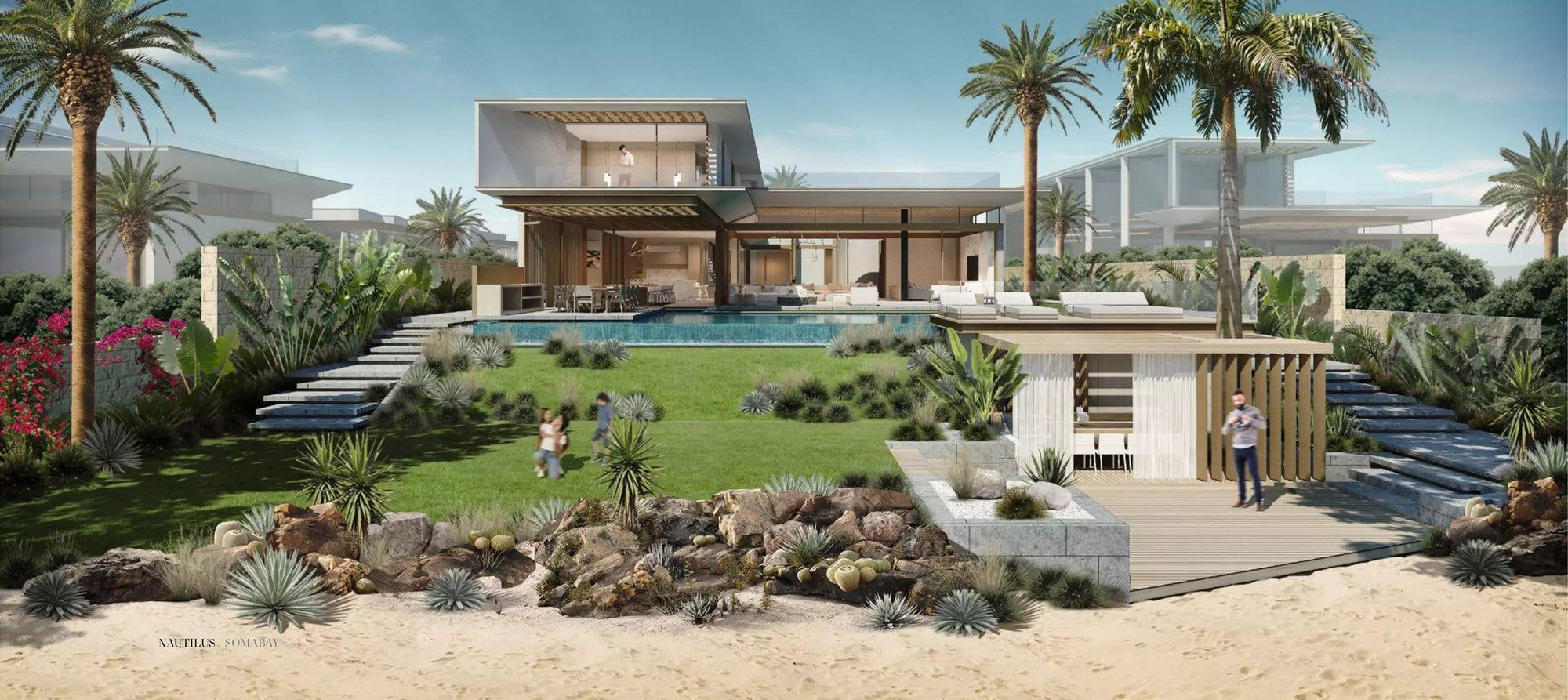 Photo 4 of 310 m² 4-Bedroom Prime Villa, Lagoon 2nd Row with 19 m² Terrace in Nautilus, Soma Bay