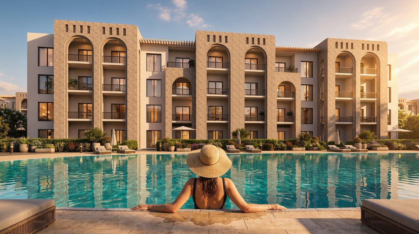 Photo 2 of 56 m² Ground-Floor Studio with 20 m² Garden, Terra, Red Hills Sahl Hasheesh