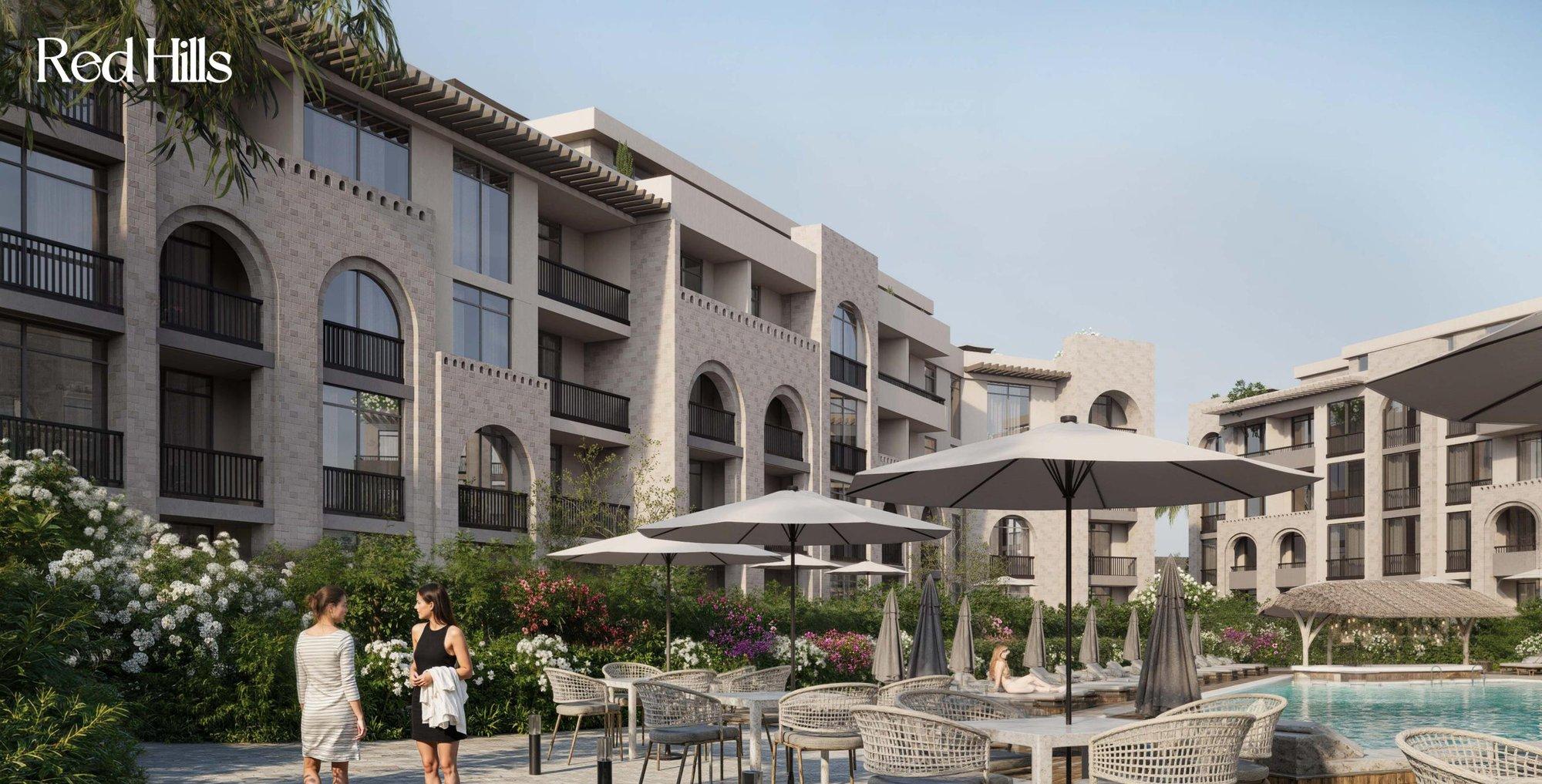 Photo 10 of 60 m² Studio, Second Floor, Pool & Sea View, Solis, Red Hills Sahl Hasheesh