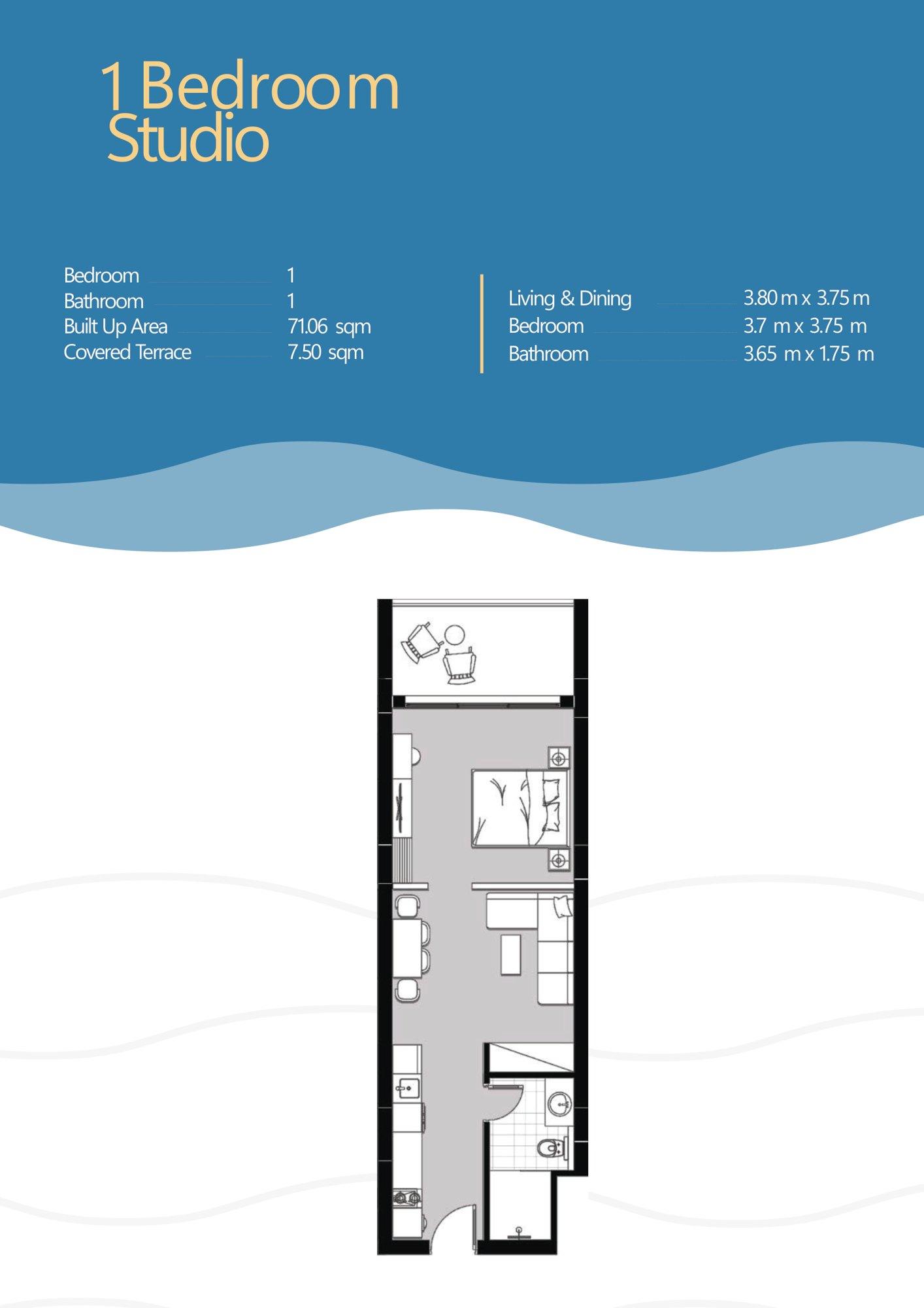 Foto 14 von Studio am Strand ab 40 m² im Riva Beachfront District, Hurghada
