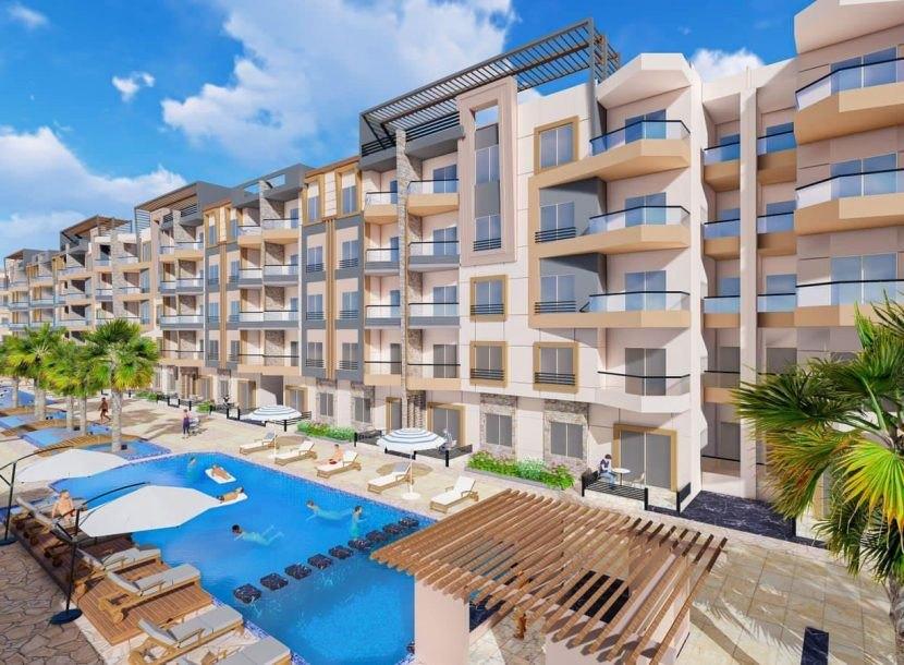 Photo 14 of 68 m² 1-Bedroom Apartment with Side Sea View, Belkan, Hurghada