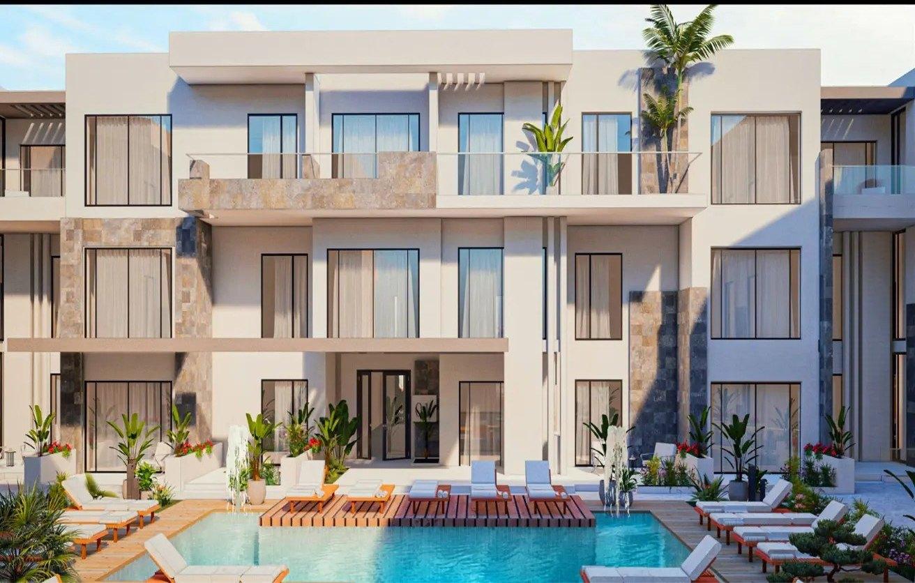 Photo 8 of 86 m² 1-Bedroom Apartment with Pool & Sea View, La Vista Magawish, Hurghada