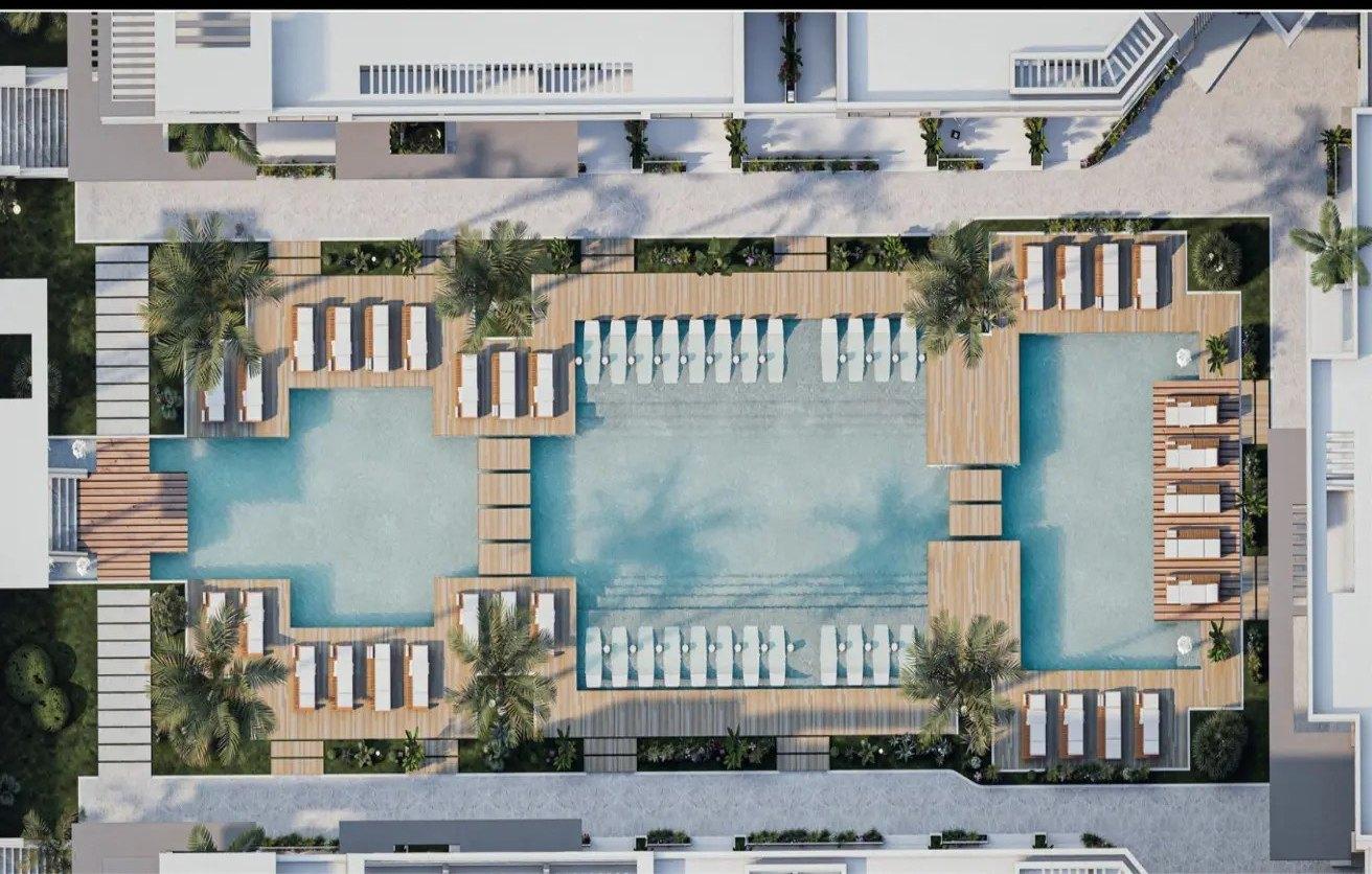 Photo 10 of 86 m² 1-Bedroom Apartment with Pool & Sea View, La Vista Magawish, Hurghada