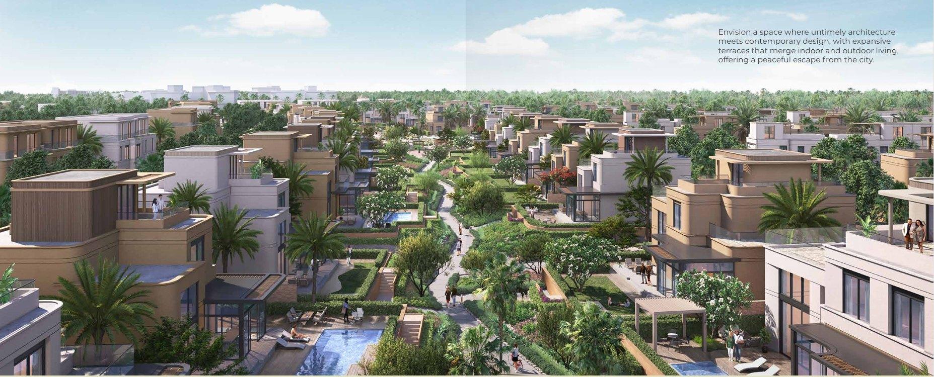Foto 9 di 273 m² 5-Bedroom Twin House in Crescent Walk East, New Cairo
