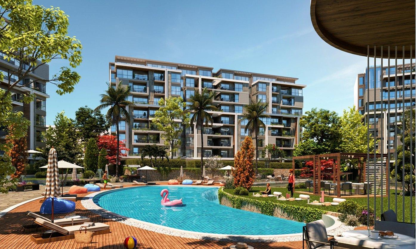 Foto 10 di 75 m² 1-Bedroom Apartment in Najm, New Cairo