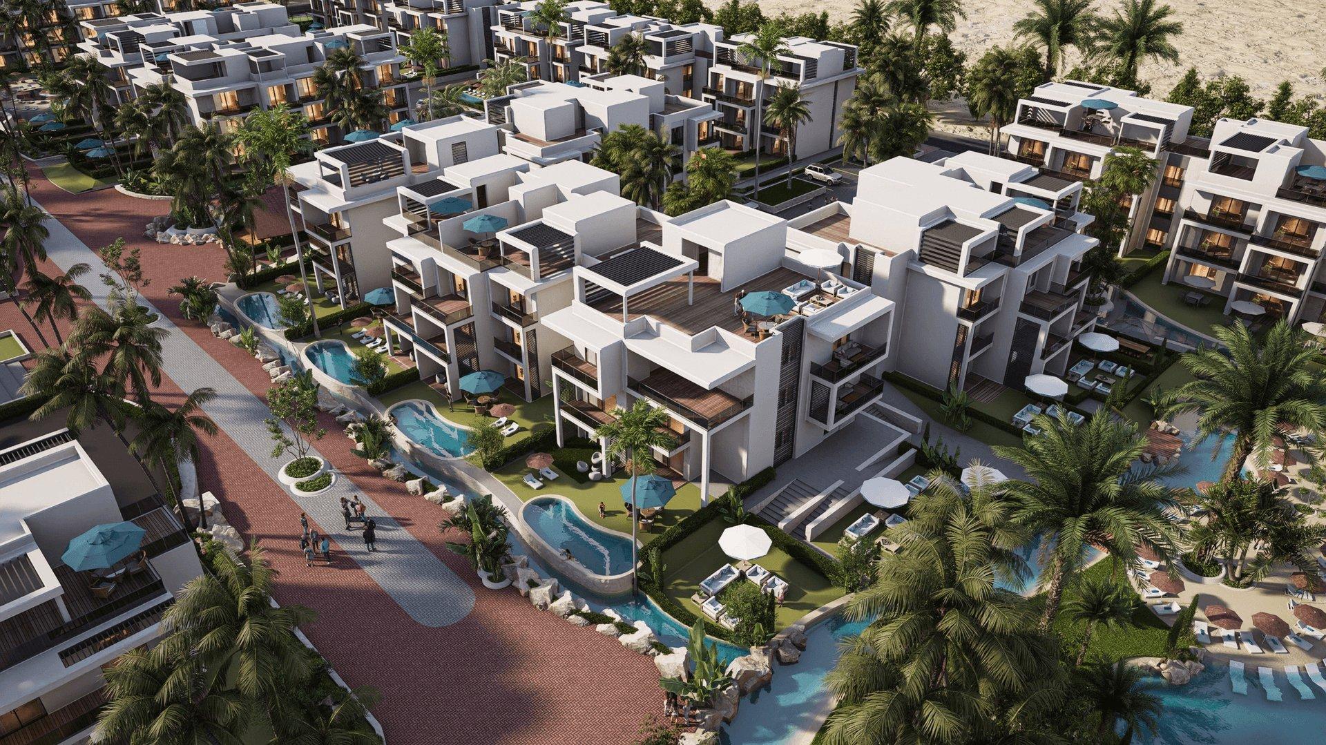 Foto 12 von Apartment mit 1 Schlafzimmer und offener Küche in der ONE7 Residence, Hurghada