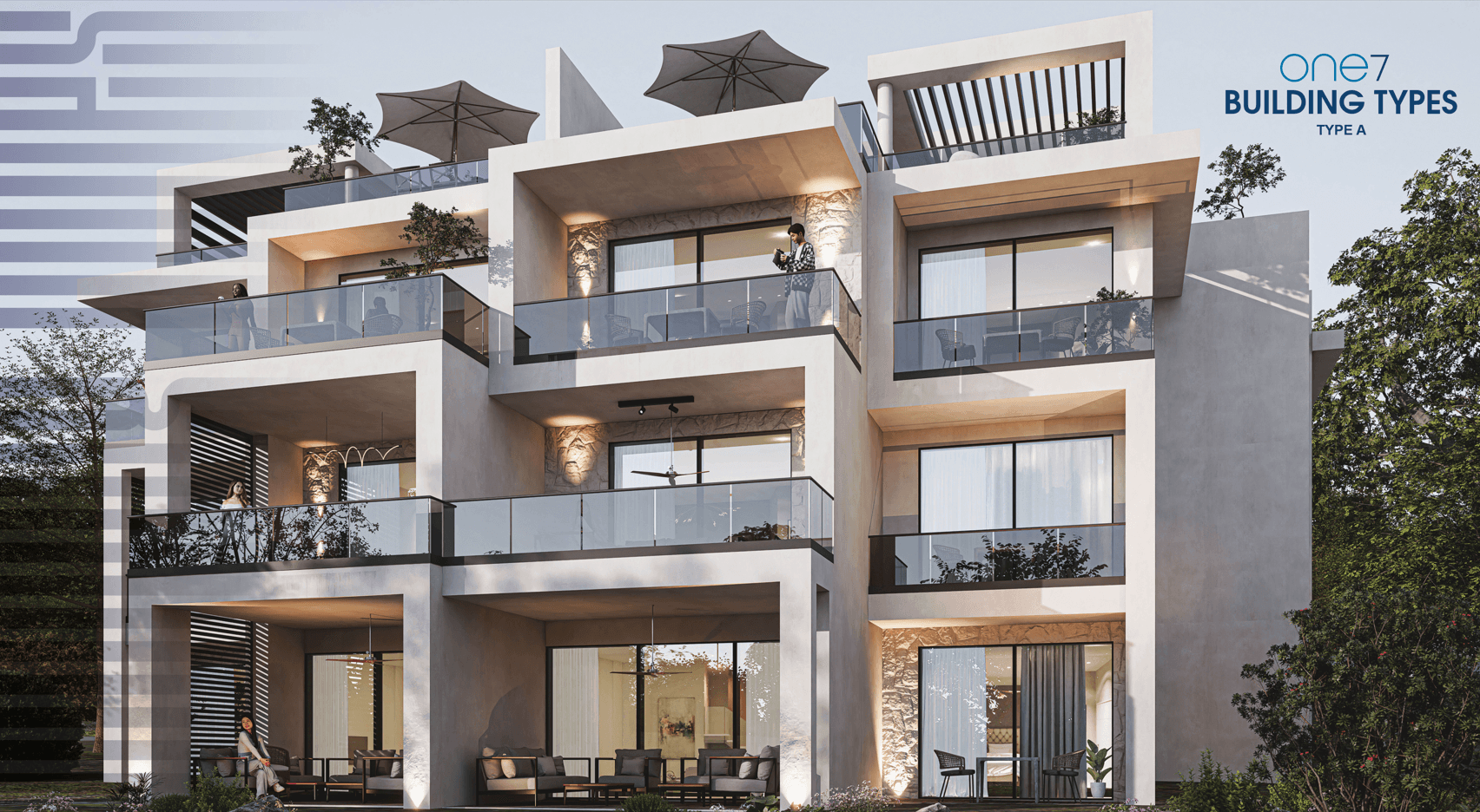 Photo 11 of Premium 140 Sqm 3-Bedroom Ground Floor Apartment with 75 Sqm Garden & Pool Access in ONE7 Residence