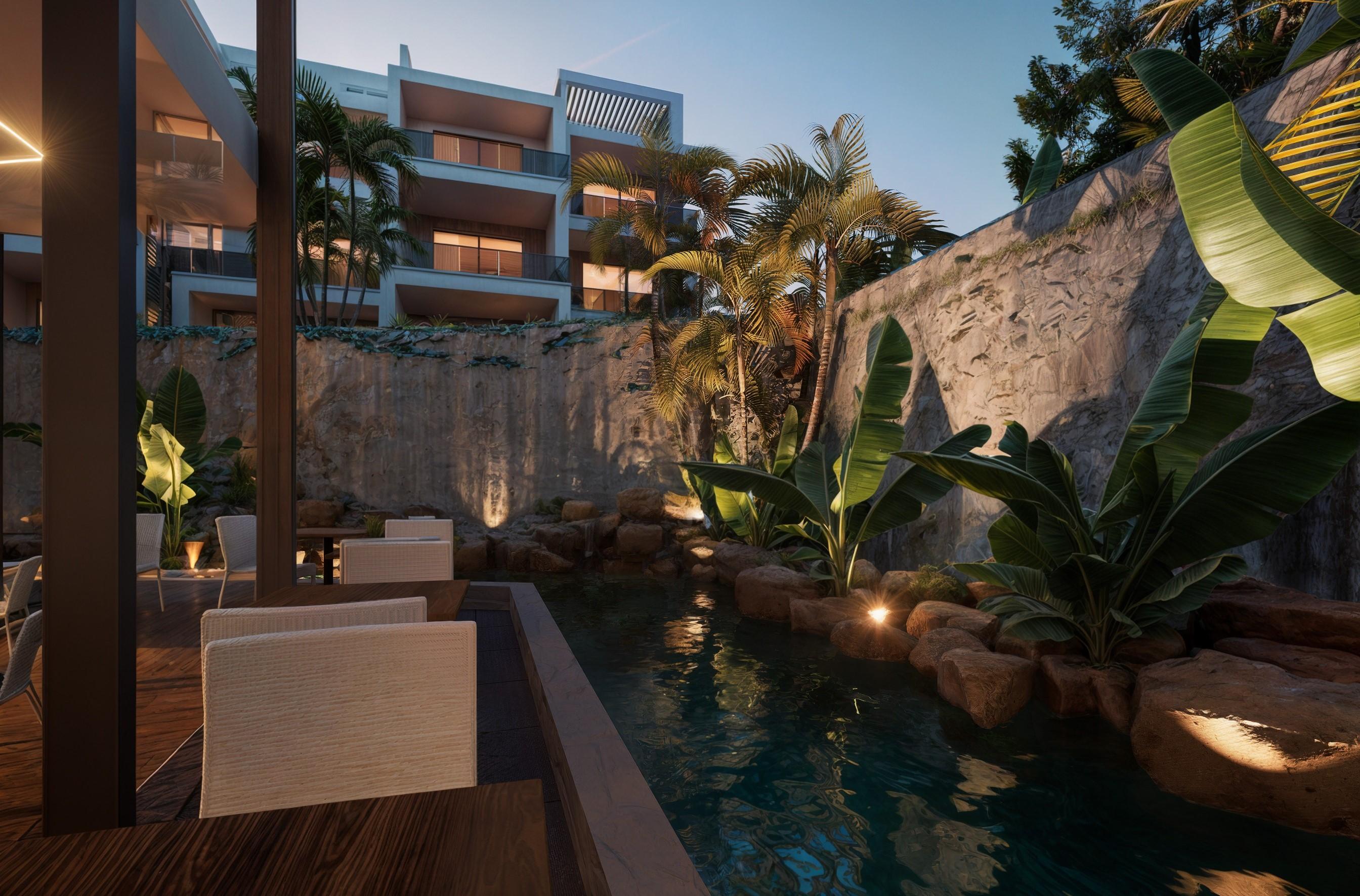 Photo 14 of Premium 140 Sqm 3-Bedroom Ground Floor Apartment with 75 Sqm Garden & Pool Access in ONE7 Residence