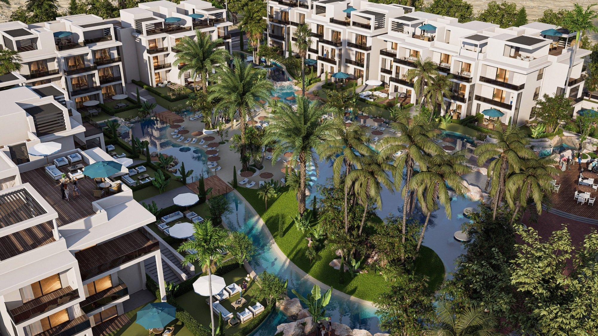 Foto 12 von Garten-Apartment mit 3 Schlafzimmern und 158 m², ONE7 Residence, Hurghada
