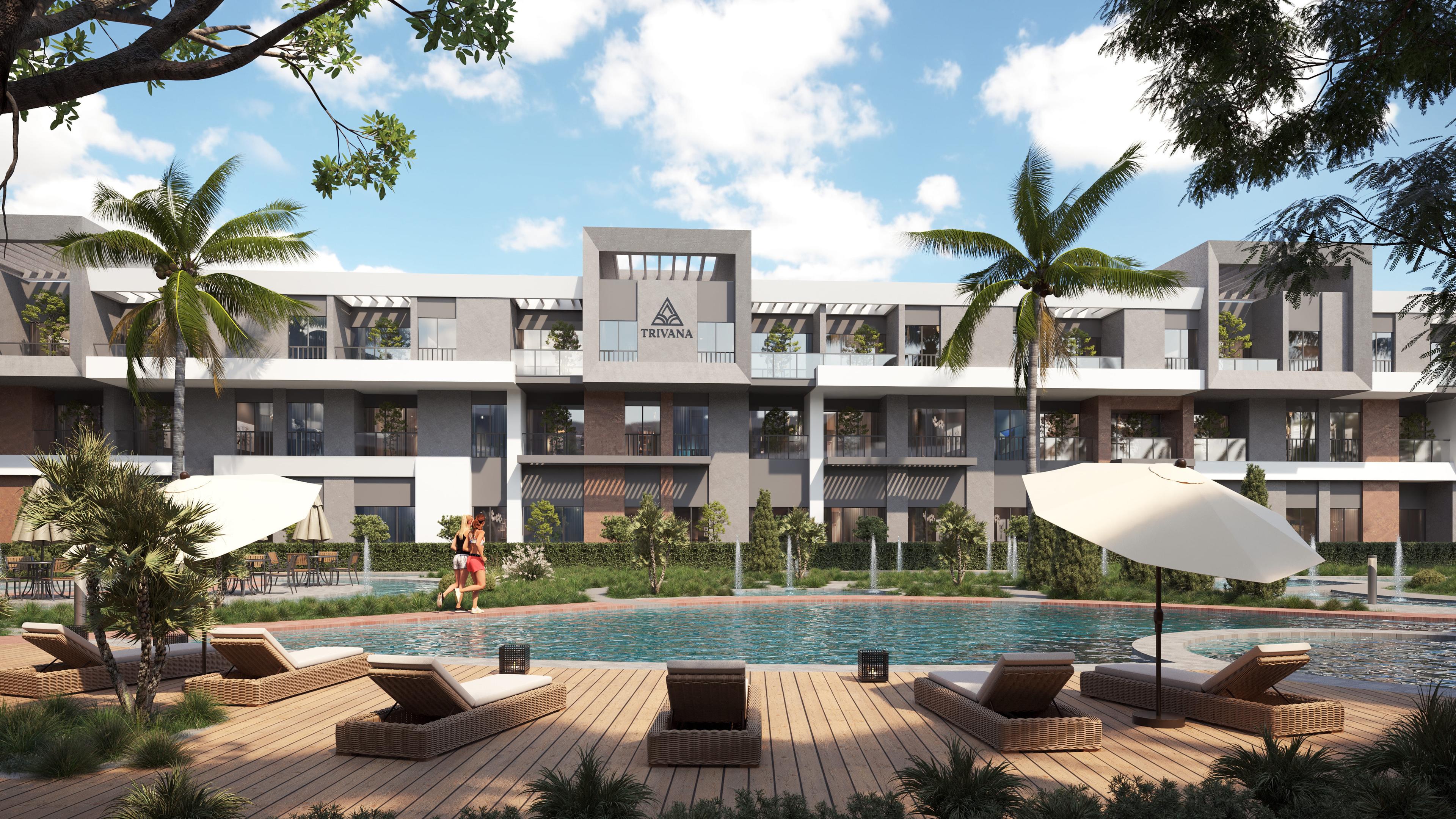Photo 6 of 2-Bedroom Apartment, 108 m², Trivana Resort, Hurghada