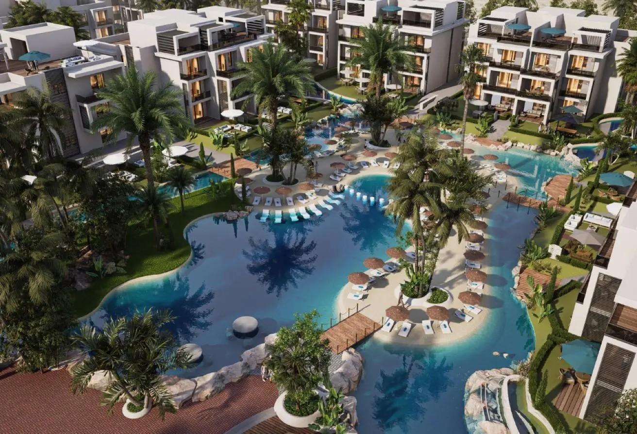 Photo 6 of Spacious 255 Sqm Four-Bedroom Penthouse with 45 Sqm Private Roof in the ONE7 Residence, Km17 Village Road, Hurghada