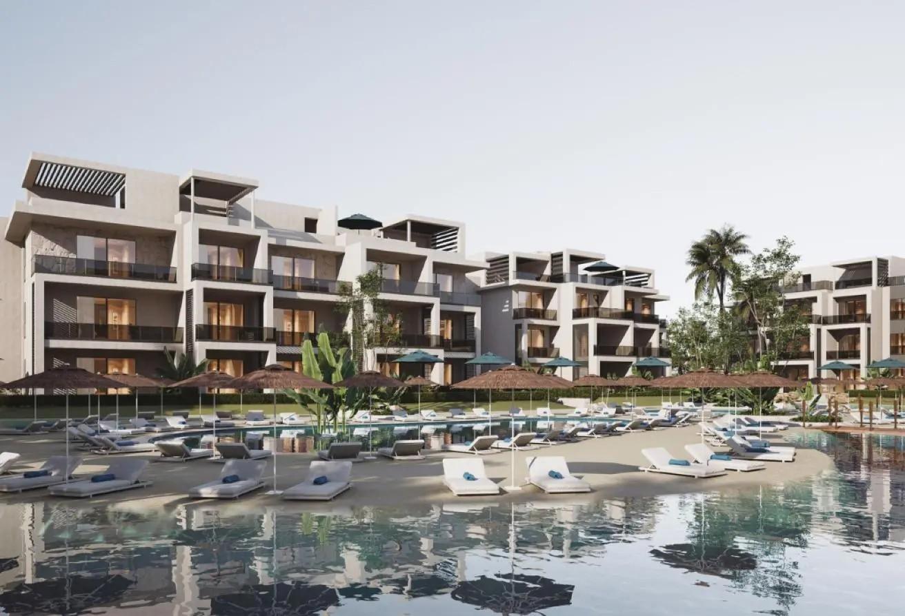 Photo 12 of Spacious 255 Sqm Four-Bedroom Penthouse with 45 Sqm Private Roof in the ONE7 Residence, Km17 Village Road, Hurghada