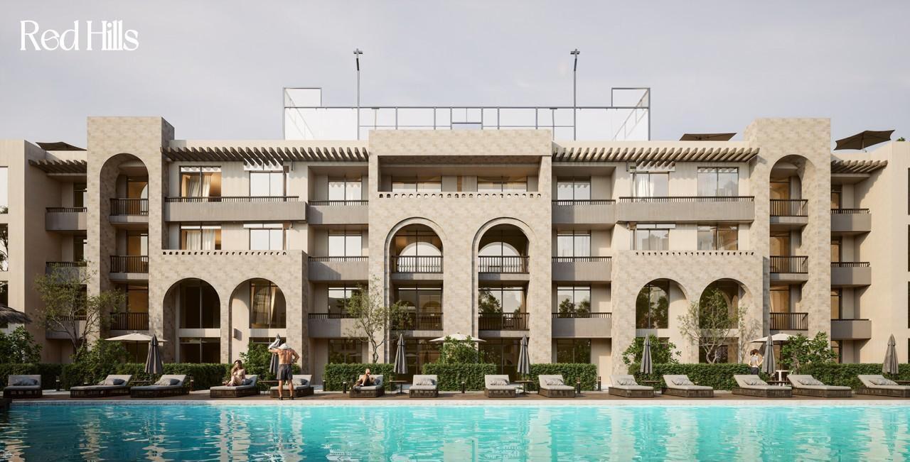 Foto 12 von 80 m² Apartment mit 1 Schlafzimmer, erster Stock, Poolblick, Marbella, Red Hills Sahl Hasheesh