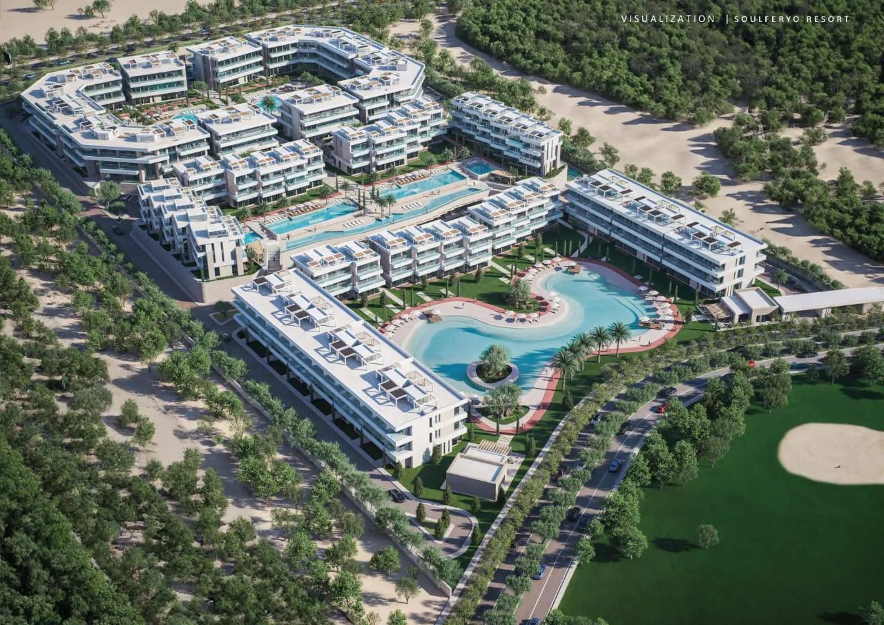 Photo 6 of Luxury 1BR Apartment with Private Roof Terrace | 92 m² in Soulferyo, Sahl Hasheesh