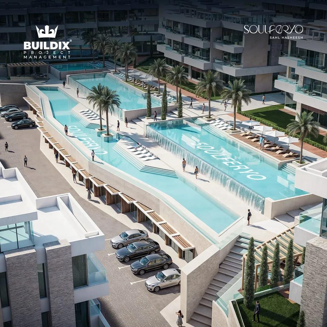 Photo 9 of Luxury 1BR Apartment with Private Roof Terrace | 92 m² in Soulferyo, Sahl Hasheesh