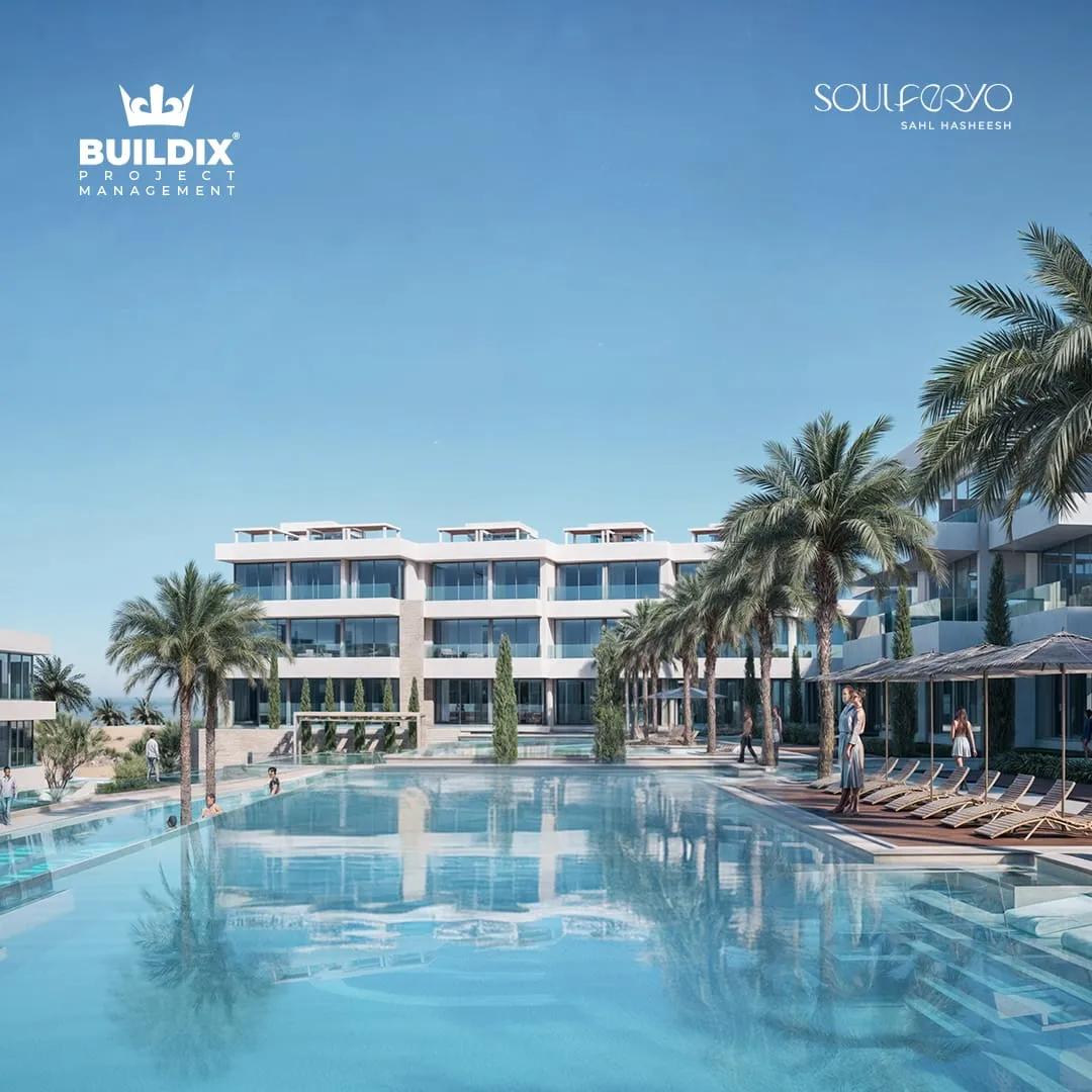 Photo 11 of Luxury 1BR Apartment with Private Roof Terrace | 92 m² in Soulferyo, Sahl Hasheesh