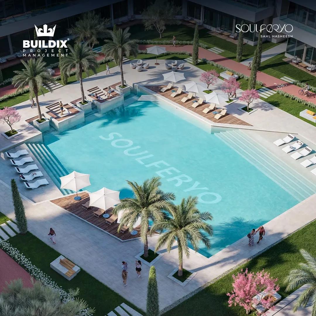 Photo 14 of Luxury 1BR Apartment with Private Roof Terrace | 92 m² in Soulferyo, Sahl Hasheesh
