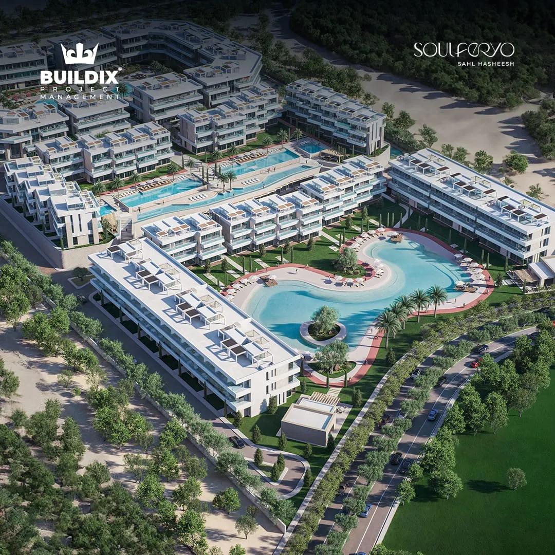 Photo 15 of Luxury 1BR Apartment with Private Roof Terrace | 92 m² in Soulferyo, Sahl Hasheesh
