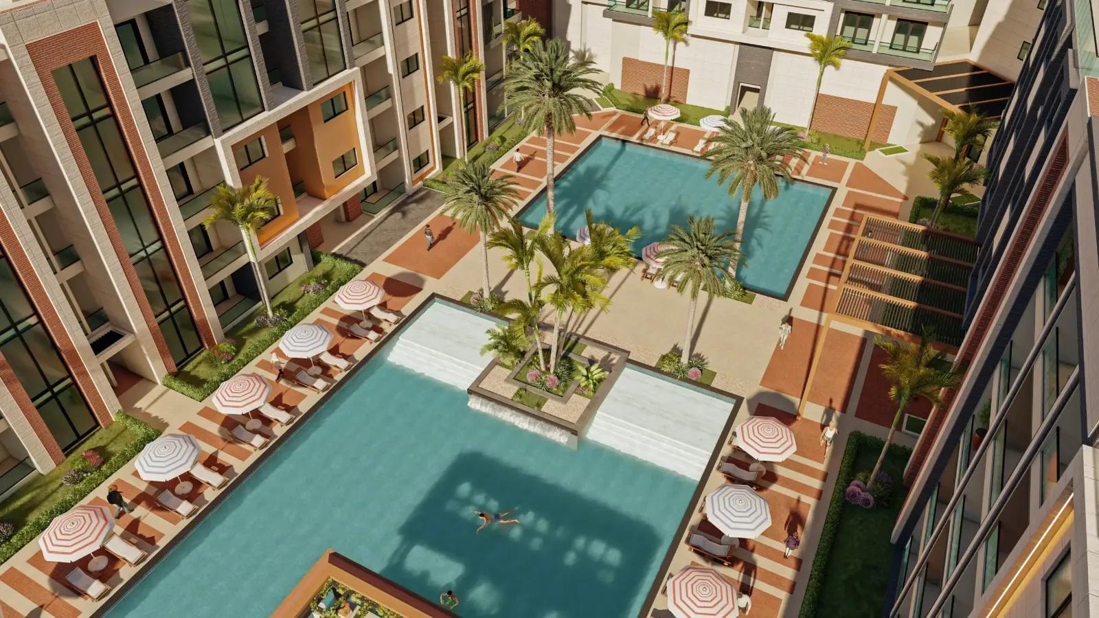 Photo 6 of Spacious 2-Bedroom Apartment for Sale – 105 m² | Soave Residence, Hurghada | Prime Central Location | High Rental Potential
