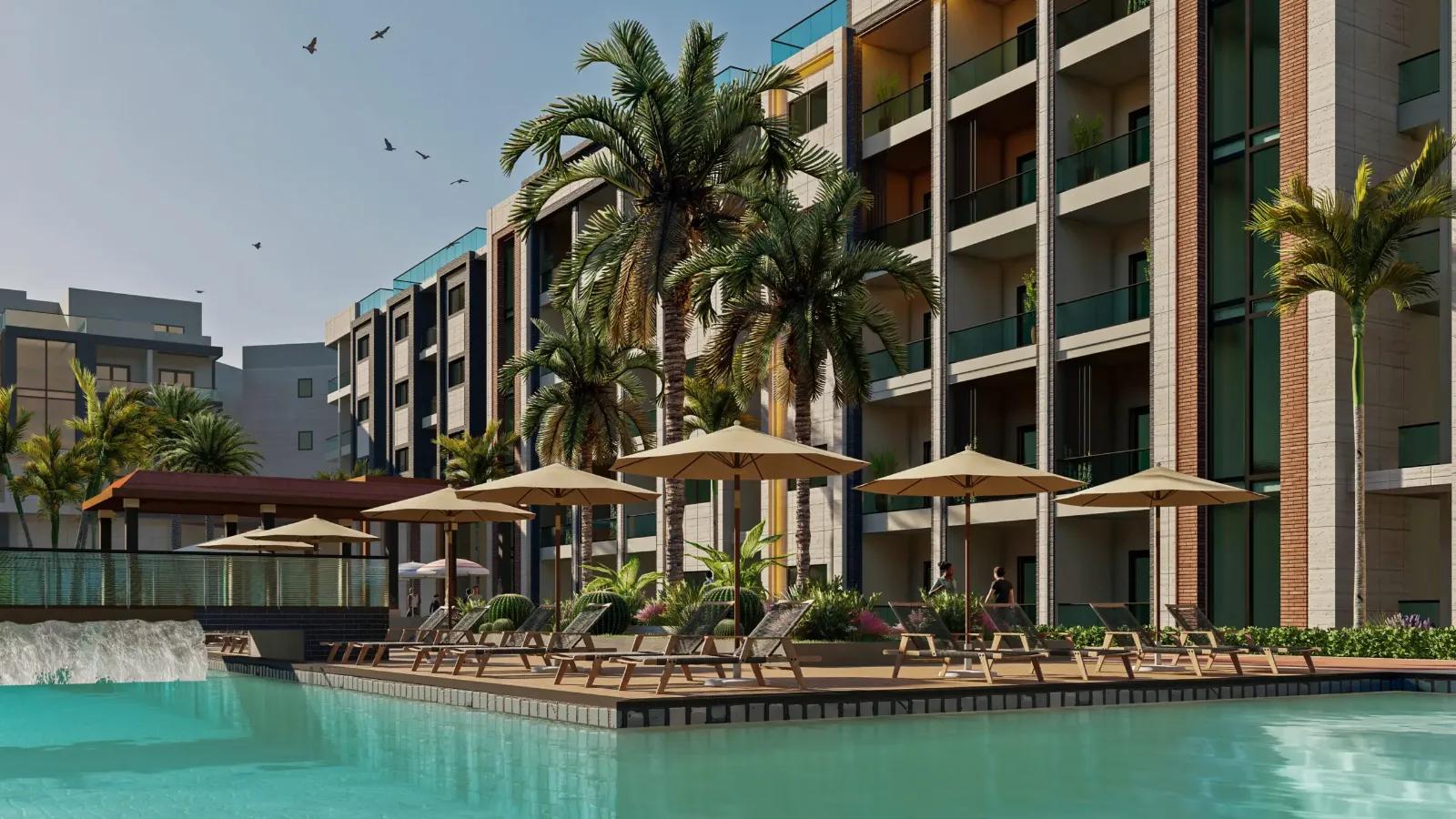 Photo 9 of Premium 1-Bedroom Apartment with Mamsha View – 71 m² | Soave Residence, Hurghada | High-Yield Investment Unit