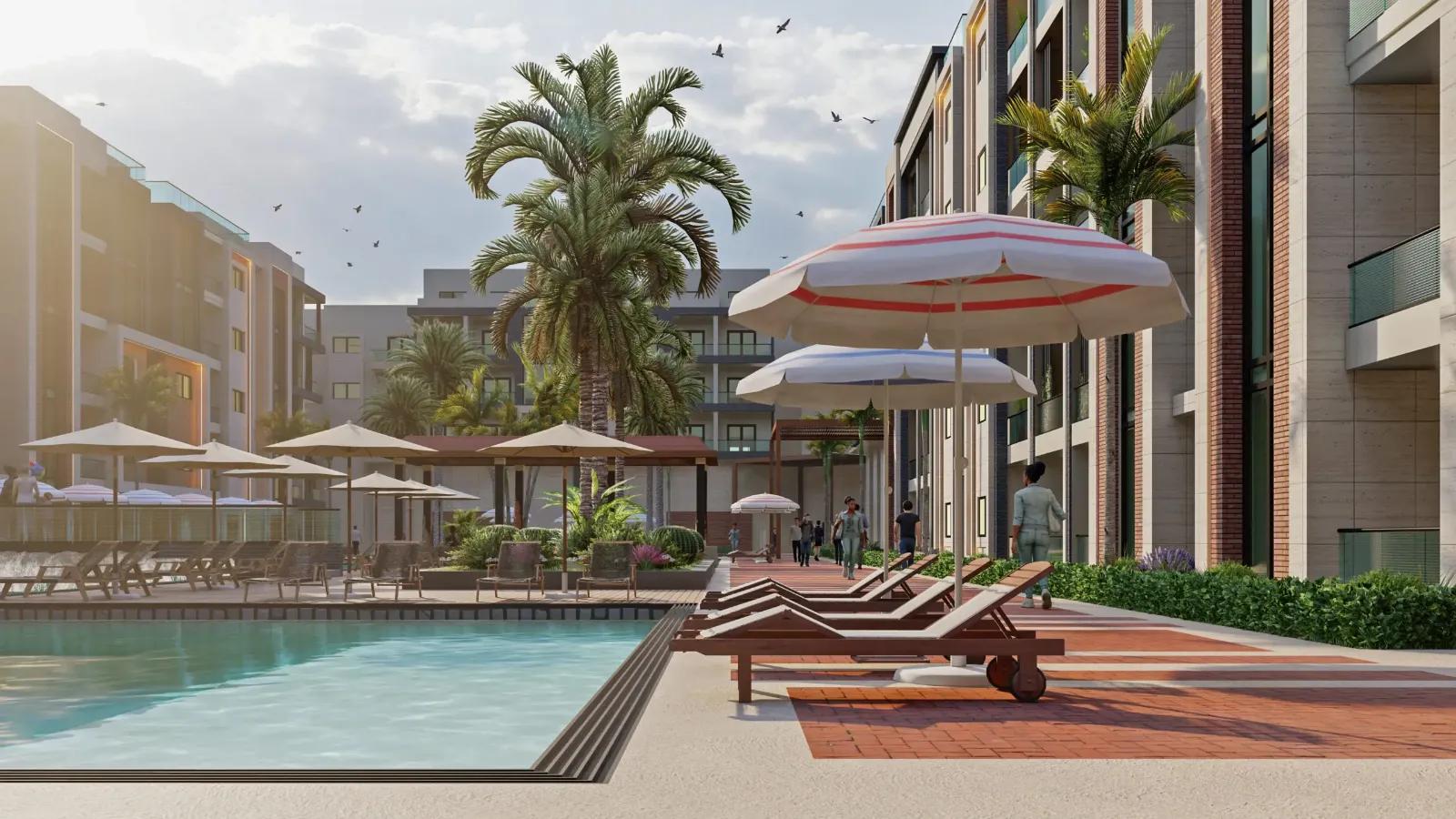 Photo 10 of Premium 1-Bedroom Apartment with Mamsha View – 71 m² | Soave Residence, Hurghada | High-Yield Investment Unit