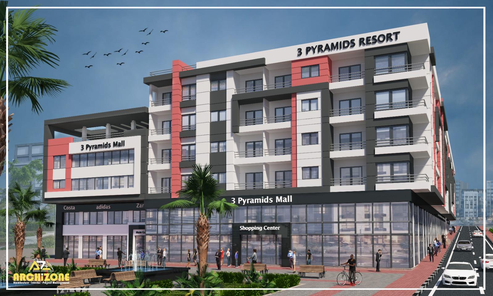Wonderful One-Bedroom Apartment in 3 Pyramids, El Ahyaa, Hurghada