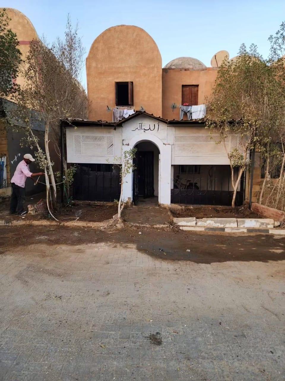 Ground-floor apartment with private garden for sale in New City, 6th of October