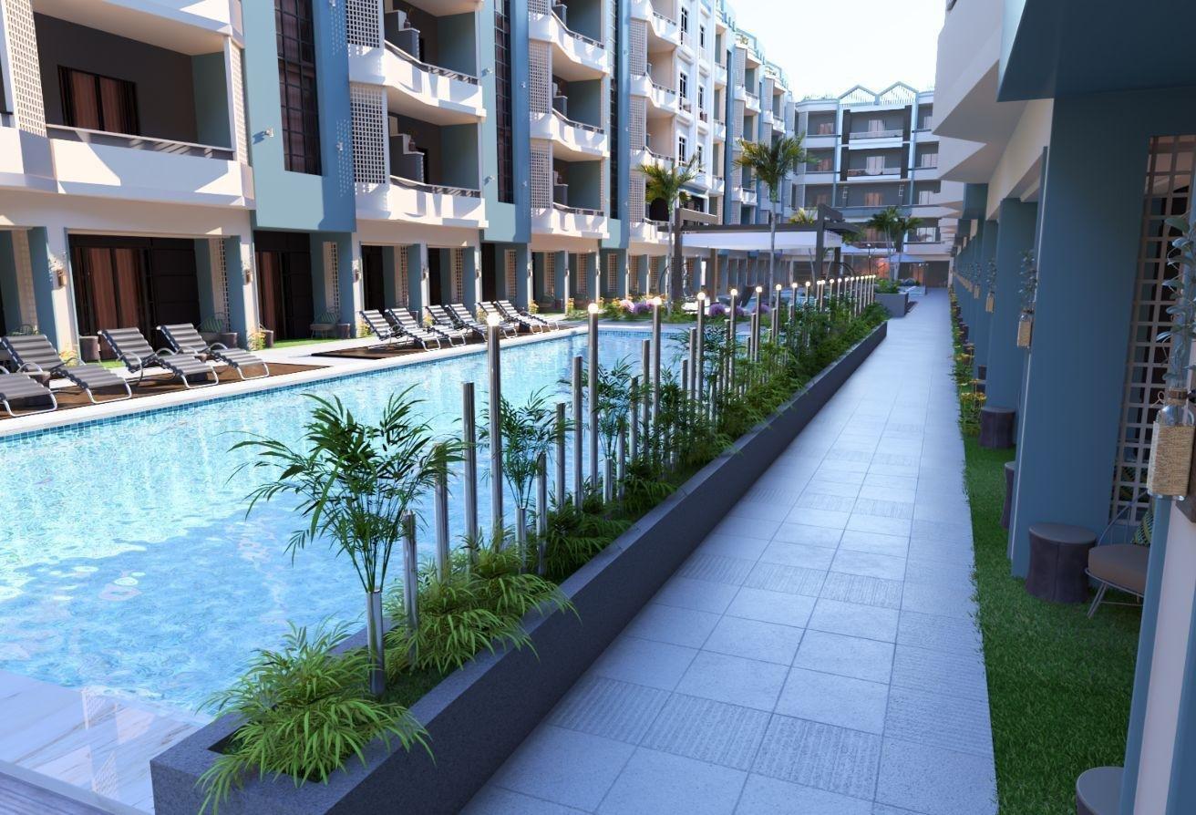 Ground-Floor 38 m² Studio with Pool View in Hurghada Heights, Hurghada