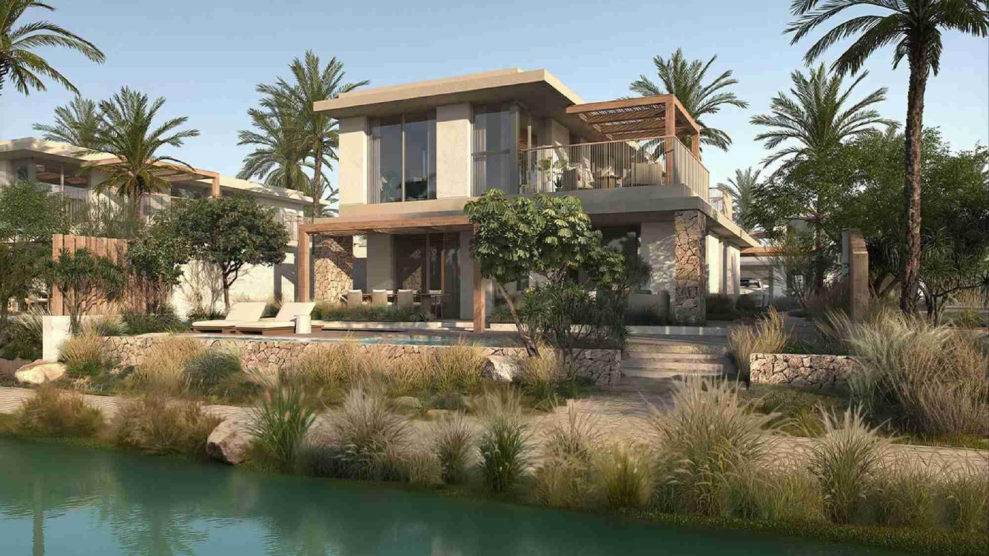 200 m² Shore Villa on 418 m² Plot in The Lake Villas, Almaza Bay Ras Soma