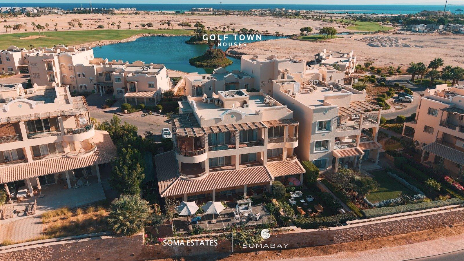 74 m² 1-Bedroom Second-Floor Chalet in Golf Town Marina Edition, Soma Bay