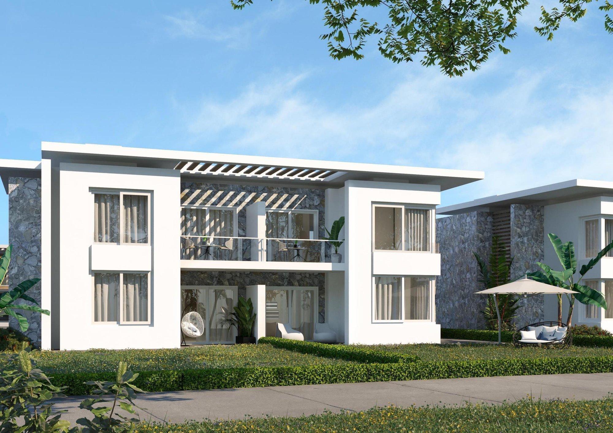 112 m² 2-Bedroom Ground-Floor Apartment with 57 m² Garden in Reef Town, Soma Bay