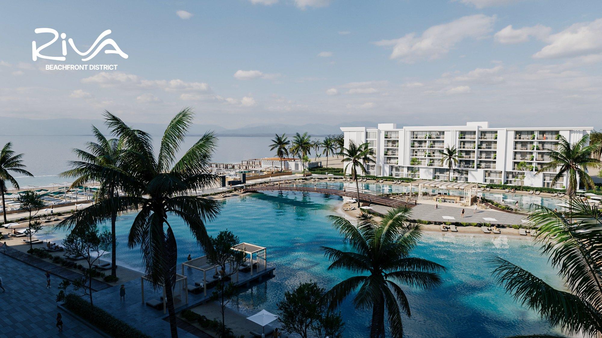 Strandnahe 1‑Zimmer Maisonette ab 96 m² im Riva Beachfront District, Hurghada