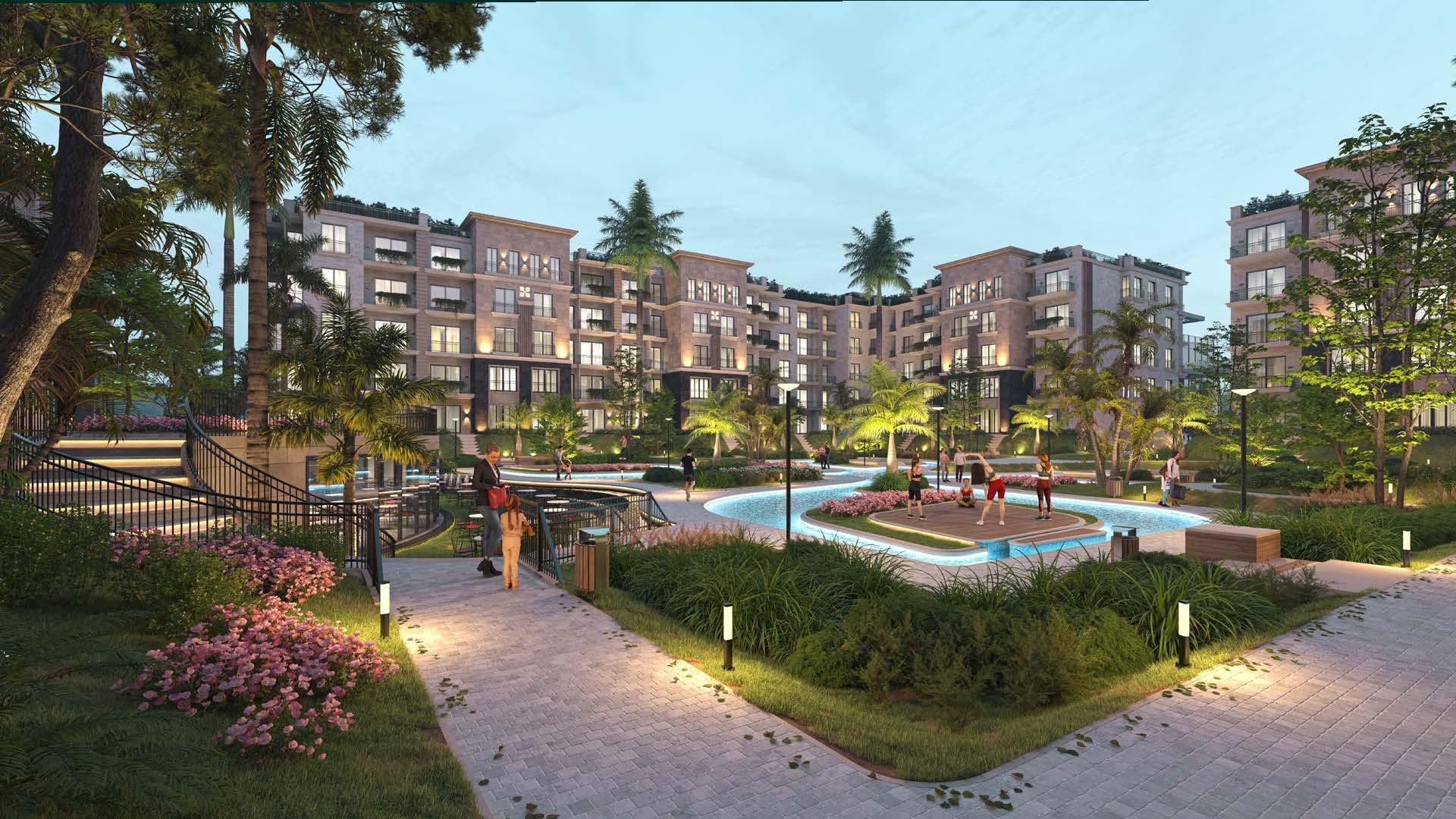 Apartamento de 1 dormitorio de 79 m² en Cattleya, Nuevo Cairo