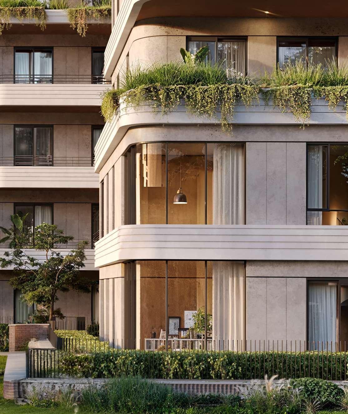 93 m² 1-Bedroom Apartment in Crescent Walk South, New Cairo