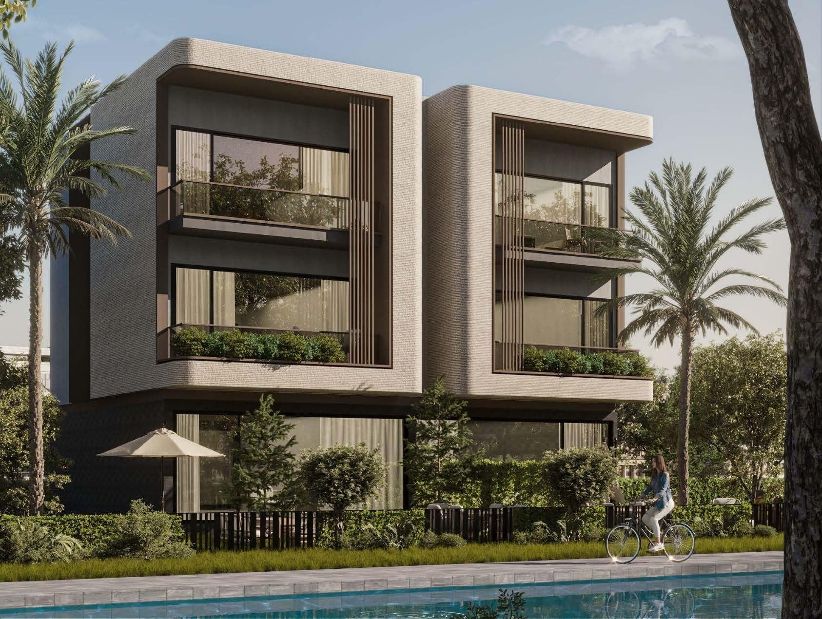 160 m² 3-Bedroom Townhouse in Eastville, New Cairo