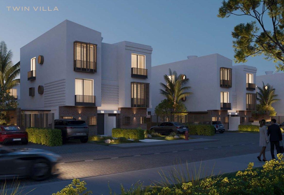 158 m² 3-Bedroom Townhouse in Scenes, Mostakbal City