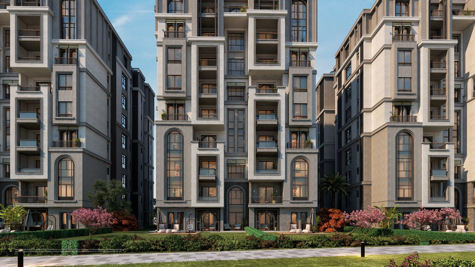 109 m² 2-Bedroom Apartment in Sky Range, Ever New Cairo, New Cairo